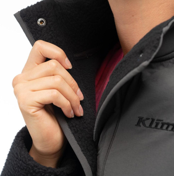 Geaca High Pile Mountain Fleece Black/Asphalt 24