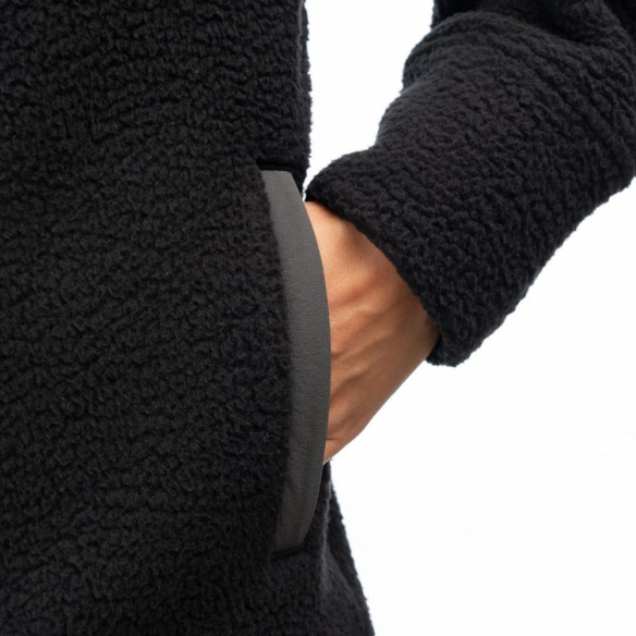 Geaca High Pile Mountain Fleece Black/Asphalt 24
