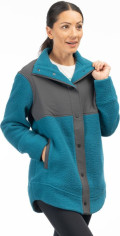 Geaca High Pile Mountain Fleece Deep Lagoon/Asphalt 24