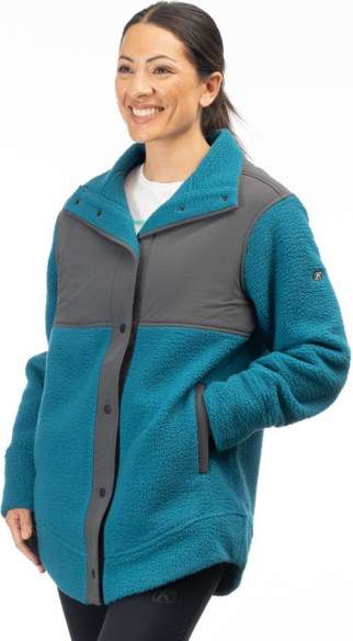 Geaca High Pile Mountain Fleece Deep Lagoon/Asphalt 24