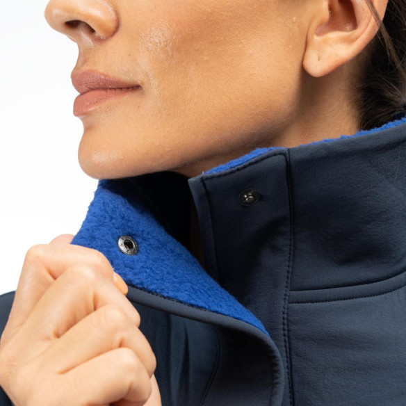 Geaca High Pile Mountain Fleece Mazarine Blue/Dress Blues 24
