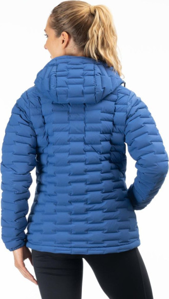 Geaca Luna Stretch Down Hooded Mazarine Blue 24