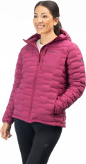 Geaca Luna Stretch Down Hooded Raspberry Radiance 24