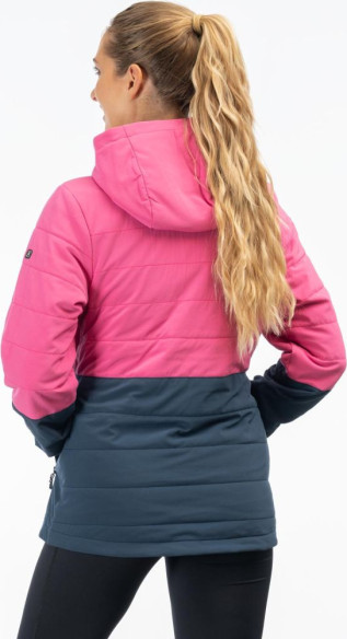 Geaca Soteria Insulated Hooded Punch Pink/Dress Blues 24