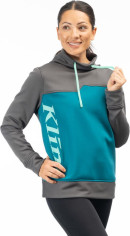 Bluza Dama Accelerate Asphalt/Deep Lagoon 24