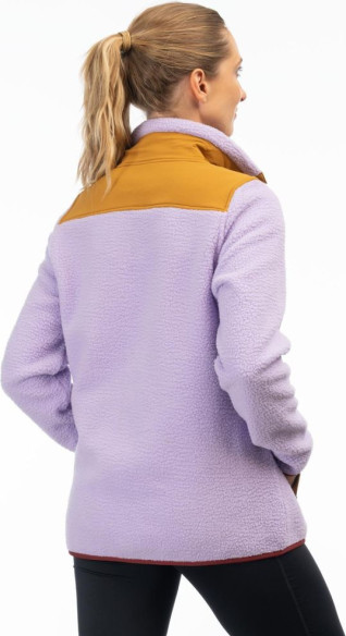 Bluza Fleece High Pile Mountain Lavender Heist/Cabernet 24