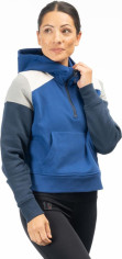 Bluza Dama 1/4 Zip Crop Huntley Mazarine Blue/Dress Blues 24