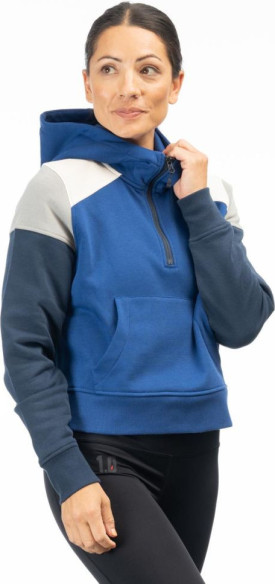 Bluza Dama 1/4 Zip Crop Huntley Mazarine Blue/Dress Blues 24