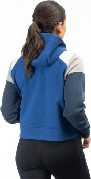 Bluza Dama 1/4 Zip Crop Huntley Mazarine Blue/Dress Blues 24