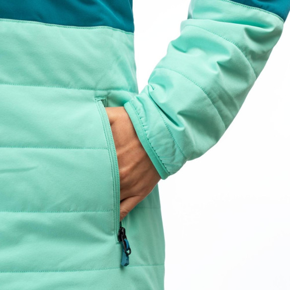 Bluza Dama Insulated Soteria Deep Lagoon/Electric Green 24