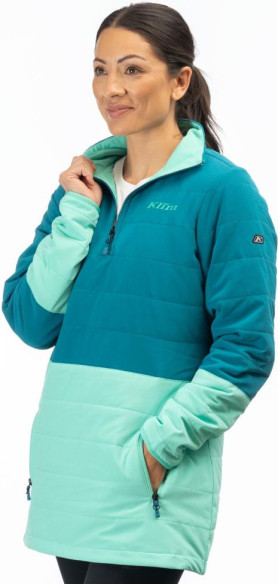 Bluza Dama Insulated Soteria Deep Lagoon/Electric Green 24