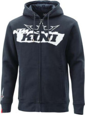RIPPED LOGO ZIP HOODIE KTM