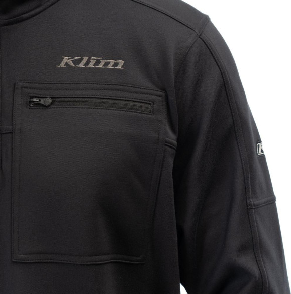Jacheta Glacier 1/4 Zip Black 24