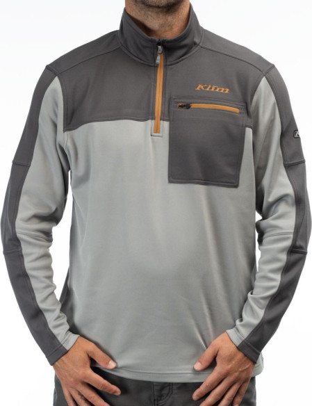Jacheta Glacier 1/4 Zip Monument/Asphalt 24