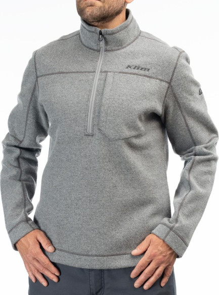 Bluza Bighorn Canyon Wool Fleece 1/4 Zip Monument Heather 24