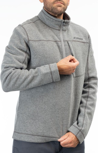 Bluza Bighorn Canyon Wool Fleece 1/4 Zip Monument Heather 24