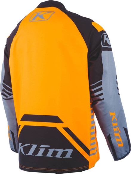 Hanorac Revolt 1/4 Zip Black/Strike Orange 25