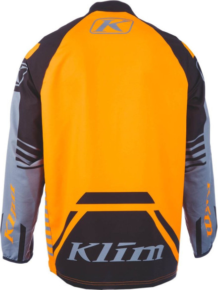 Hanorac Revolt 1/4 Zip Black/Strike Orange 25