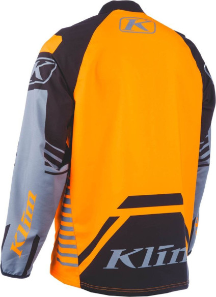 Hanorac Revolt 1/4 Zip Black/Strike Orange 25