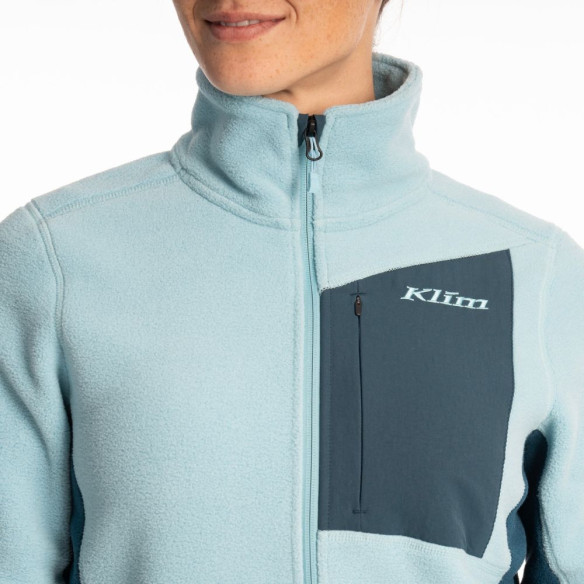 Jacheta Fleece Darby Canyon Reflecting Pond/Milky Blue 25