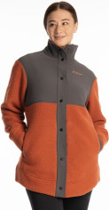 Jacheta Fleece High Pile Mountain Picante/Asphalt 25