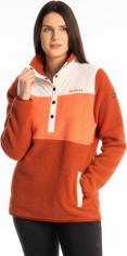Jacheta Fleece Pullover High Pile Mountain Picante/Emberglow 25