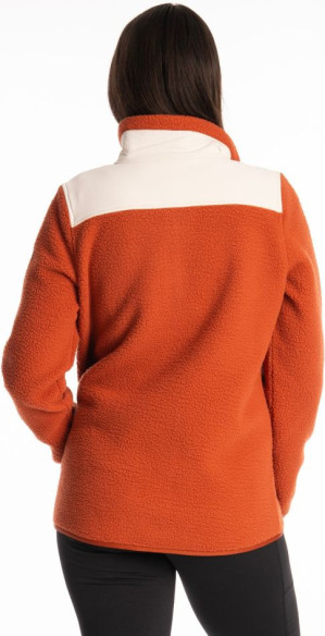 Jacheta Fleece Pullover High Pile Mountain Picante/Emberglow 25