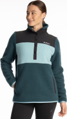 Jacheta Fleece Pullover High Pile Mountain Reflecting Pond/Milky Blue 25