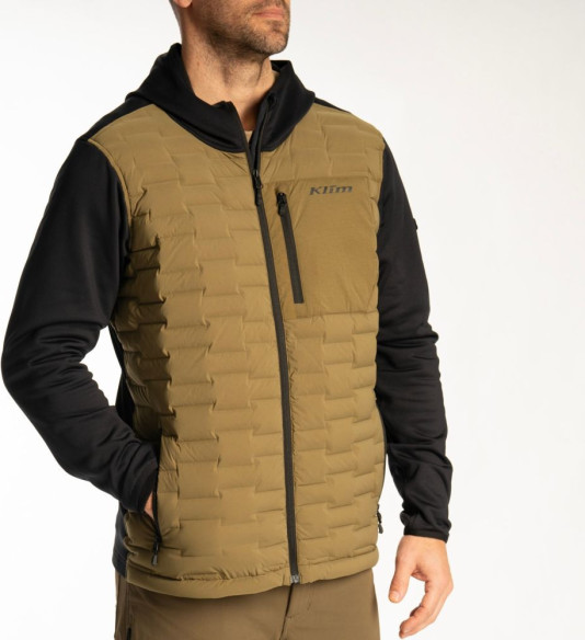 Hanorac Boulder Stretch Down Hybrid Dark Olive/Black 25