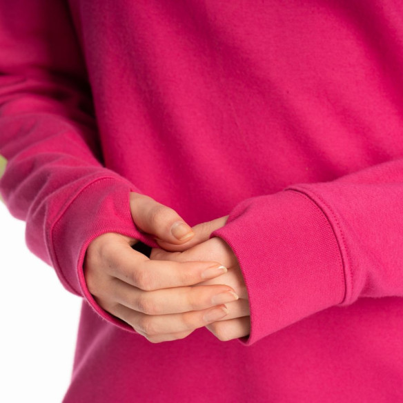 Hanorac Mariposa Long Pullover Fuchsia Red/Shadow Lime 25