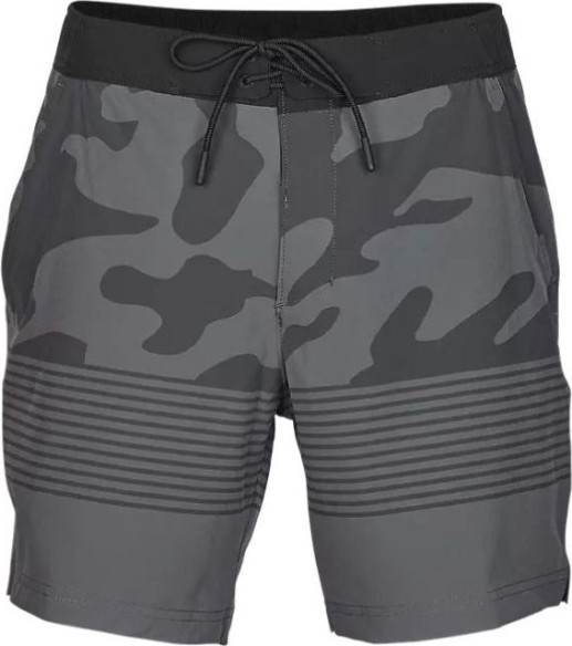 Pantaloni Scurti Essex Camo Volley Hybrid Dark Shadow Grey