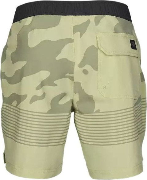 Pantaloni Scurti Essex Camo Volley Hybrid Cactus Green