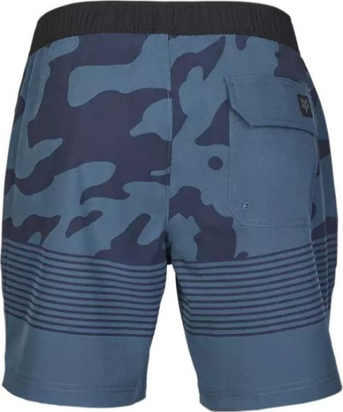 Pantaloni Scurti Essex Camo Volley Hybrid Dark Vintage Blue
