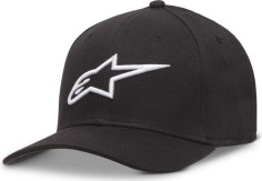 Sapca Agelless Curved Bill Black/White