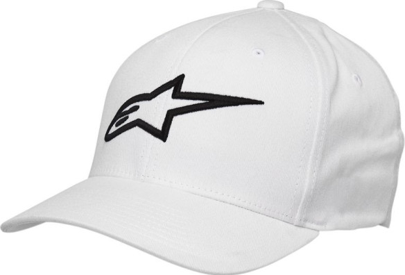 Sapca Ageless Curved Bill White/Black