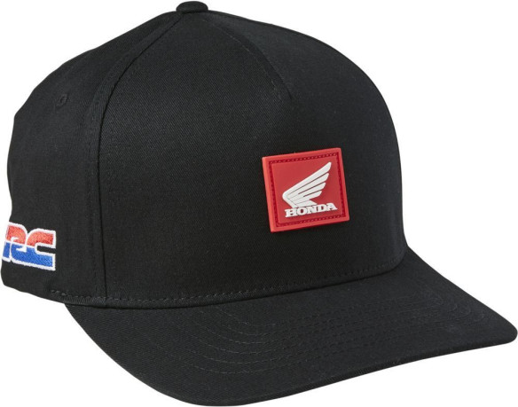Sapca Honda Wing Flexfit Black