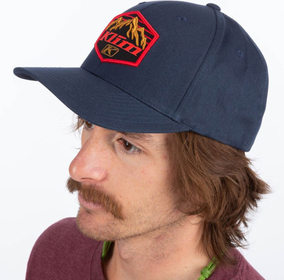 Sapca Glacier Dress Blues/Fiery Red 24