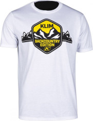 Tricou Backcountry Edition T White/Yellow