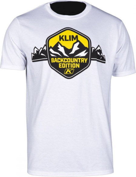 Tricou Backcountry Edition T White/Yellow