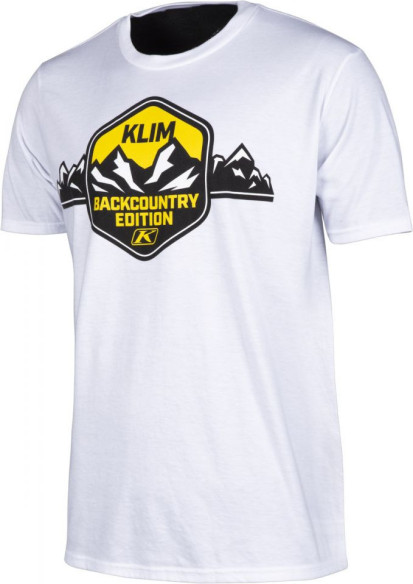 Tricou Backcountry Edition T White/Yellow