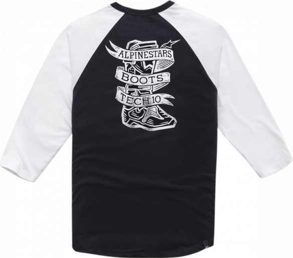 Tricou Booted Rgln Wt/bk