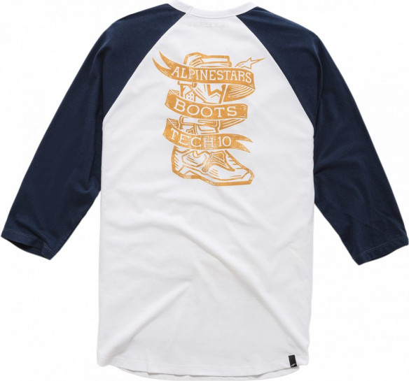 Tricou Booted Rgln Wt/bl