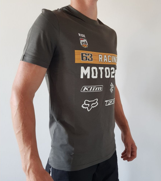 Tricou 63 Racing Gri