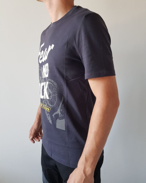 Tricou Fear No Rock Navy