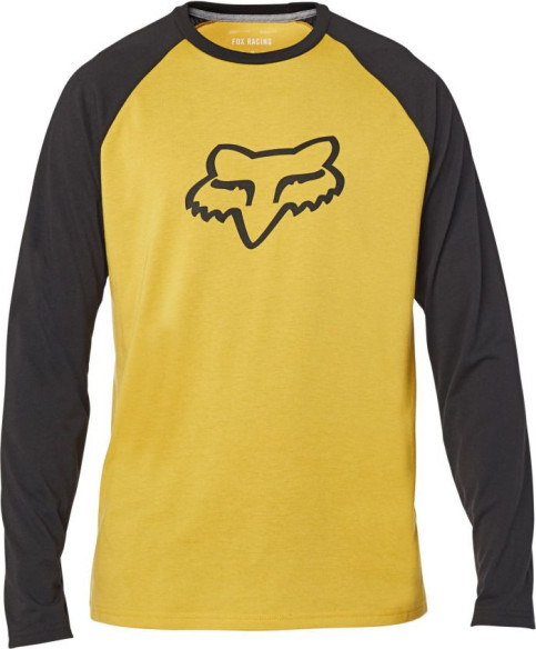 Tricou Moto Tournament Ls Tech Tee Mustard