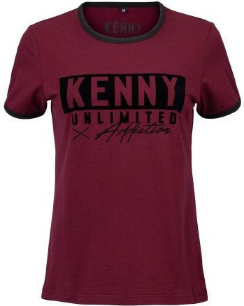 Tricou Dama Label Burgundy
