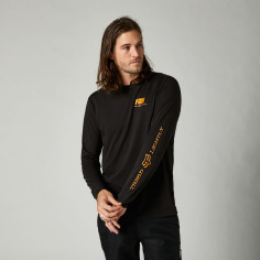 Bluza Tread Lightly LS Tech Tee Black
