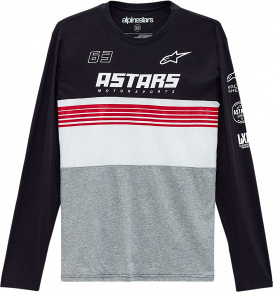 Bluza Turbo Long-Sleeve Black/Heather Gray