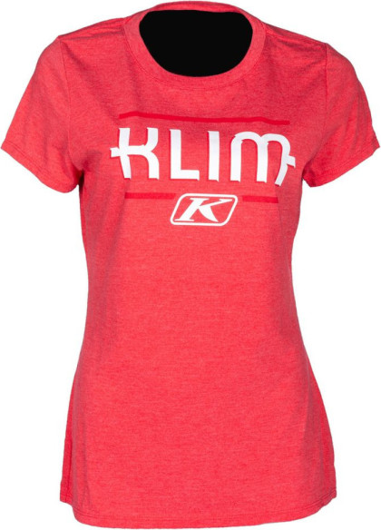 Tricou Dama Kute Corp SS T Red Frost/Chili Pepper