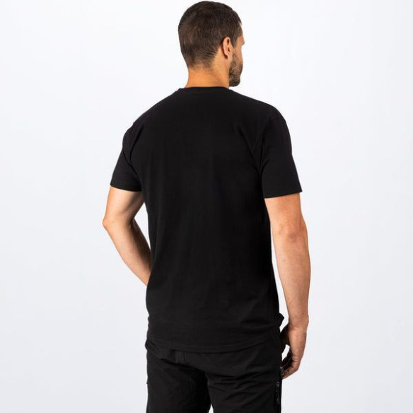 Tricou Broadcast Premium Grey Heather/Black